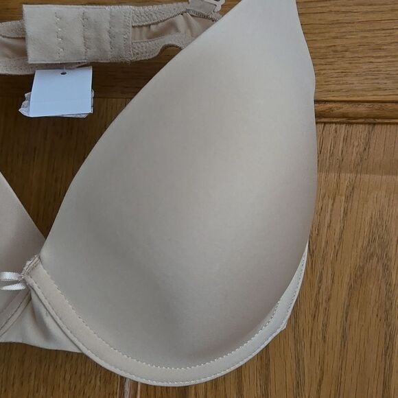 Maidenform 38c New nude color bra Underwire Tshirt Style Tan Womens - Picture 5 of 10